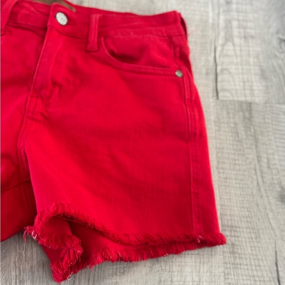Judy Blue Scarlet Jean Shorts - Picture 2 of 9